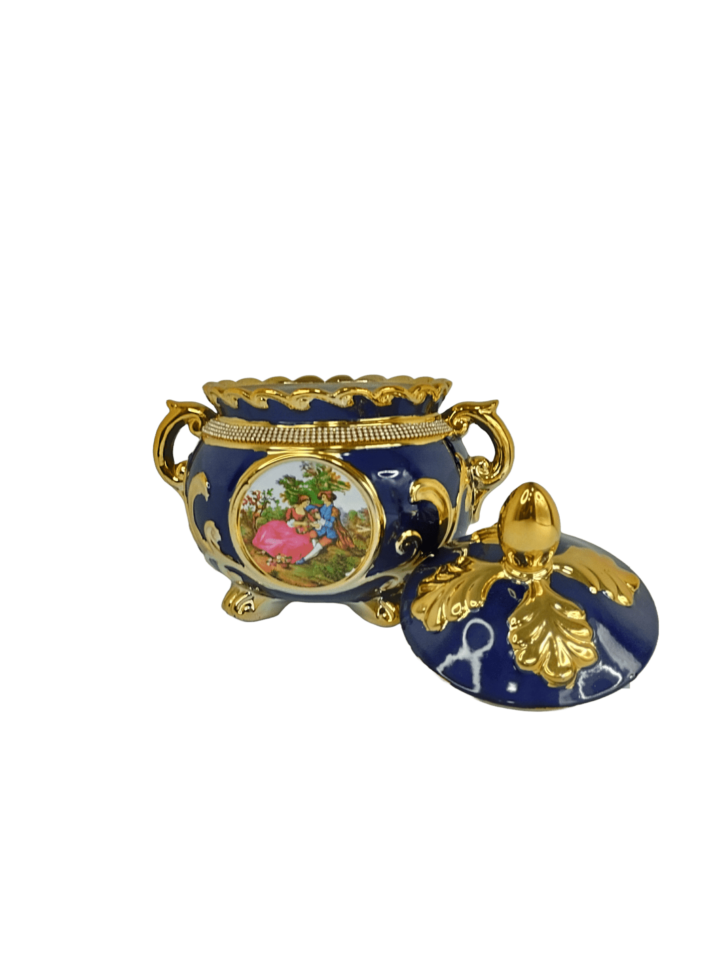 sopera de porcelana yemaya