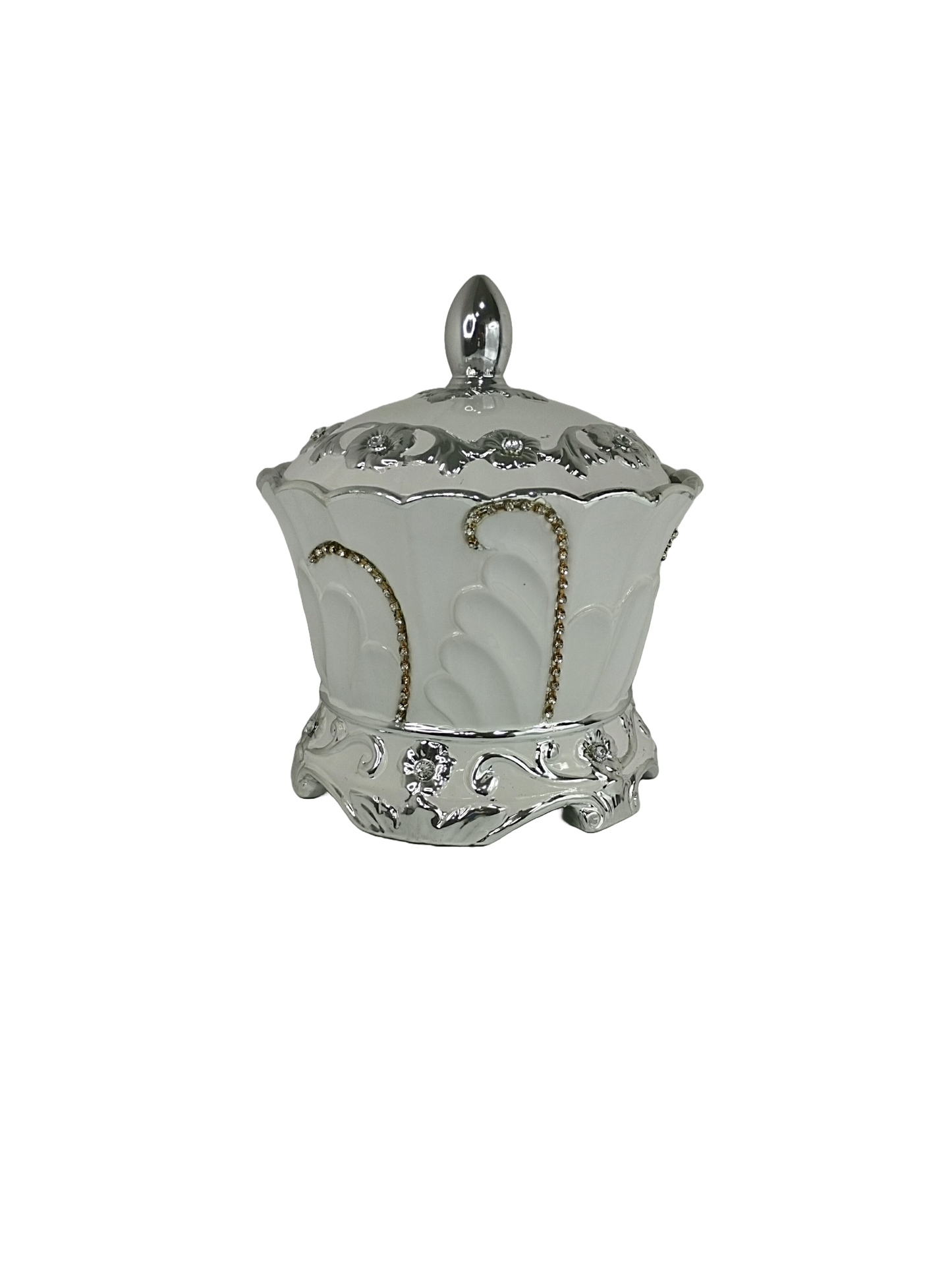 sopera obatala corona detalles dorados