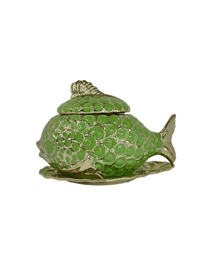 sopera pescado verde dorado orula