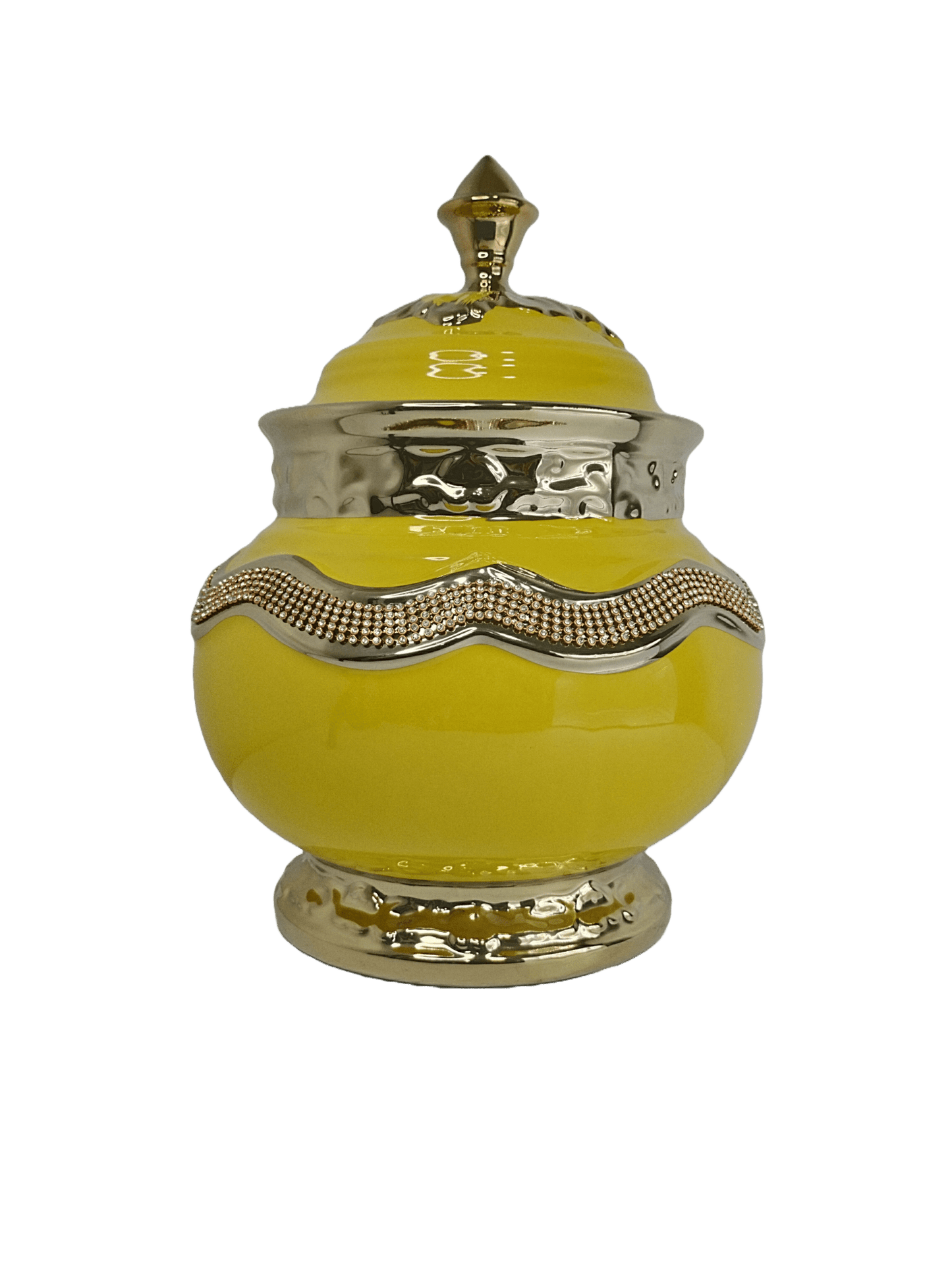 sopera redonda oshun con franja dorada