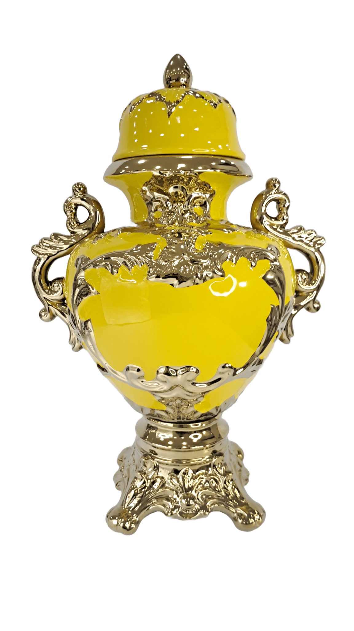 sopera tipo copa con patas y asas oshun