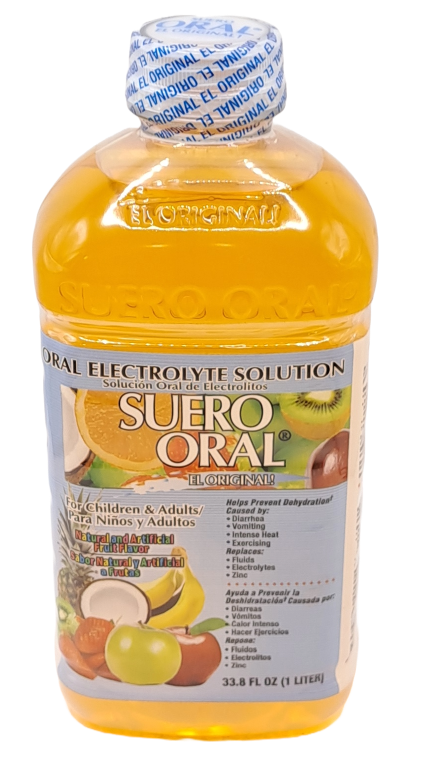 suero oral sabor frutas