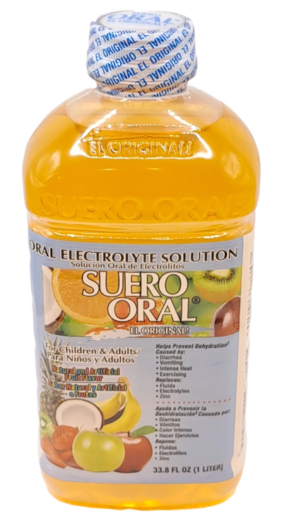 suero oral sabor frutas