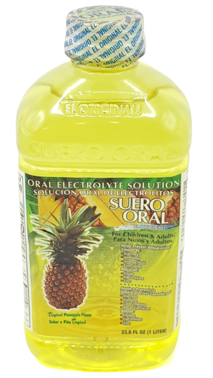 suero oral sabor piña