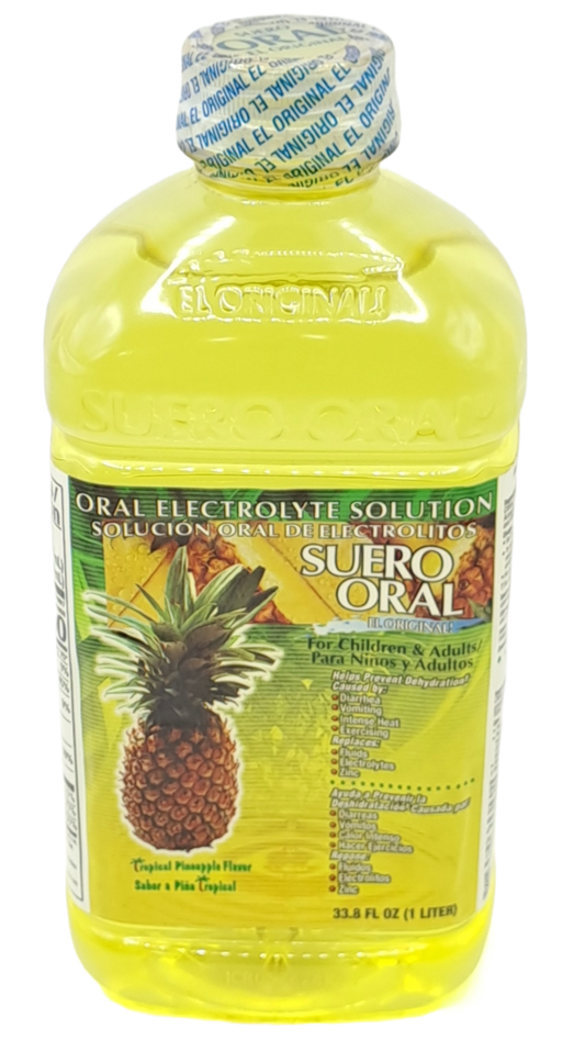 suero oral sabor piña