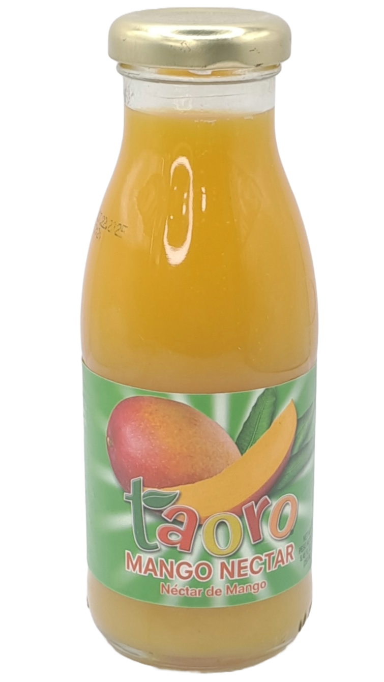 taoro de mango botella de vidrio