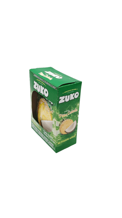 zuko piña colada cajeta